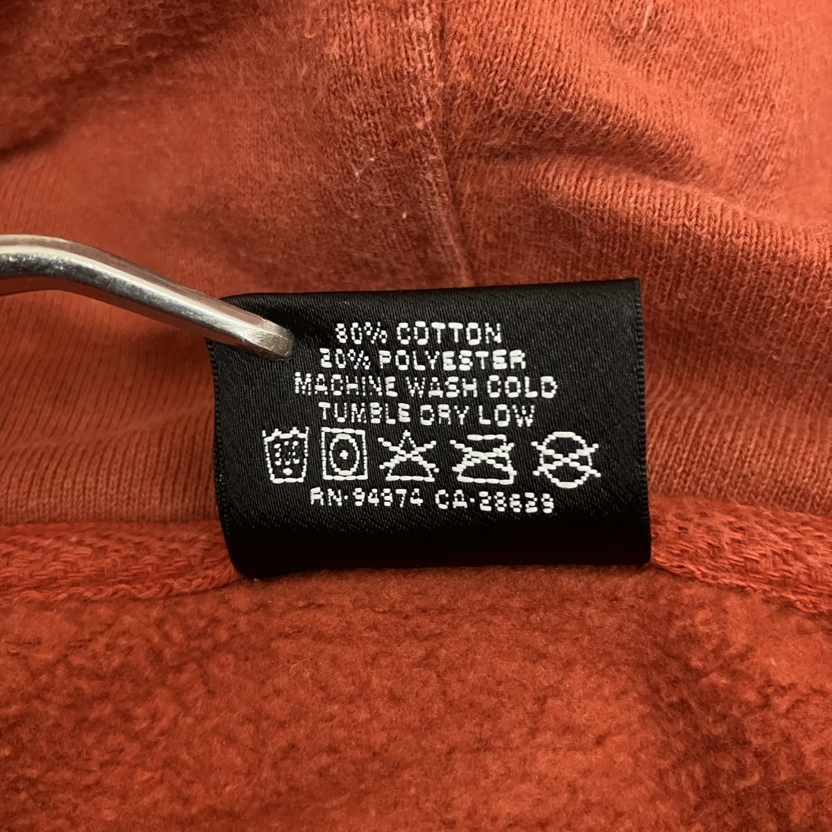 stussy RANSOM HOODプルオーバーパーカー 古着・中古-7枚目のアイテム画像
