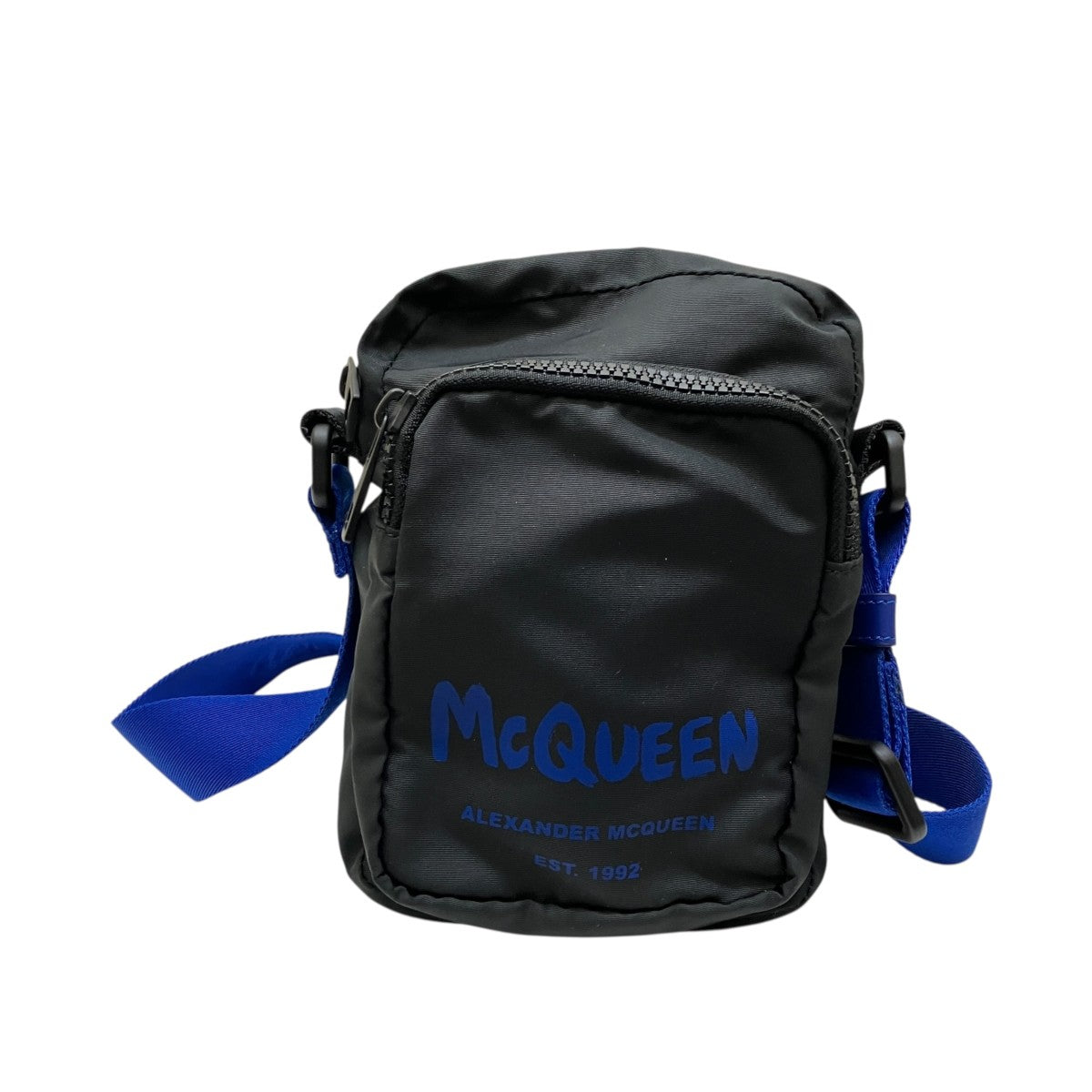 ALEXANDER McQUEEN グラフィティプリント ミニ メッセンジャーバッグショルダーバッグ683112 1AAJ9 古着・中古-1枚目のアイテム画像