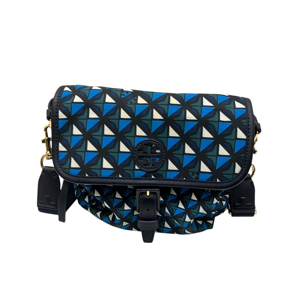 TORY BURCH 幾何学模様ショルダーバッグ 古着・中古-1枚目のアイテム画像