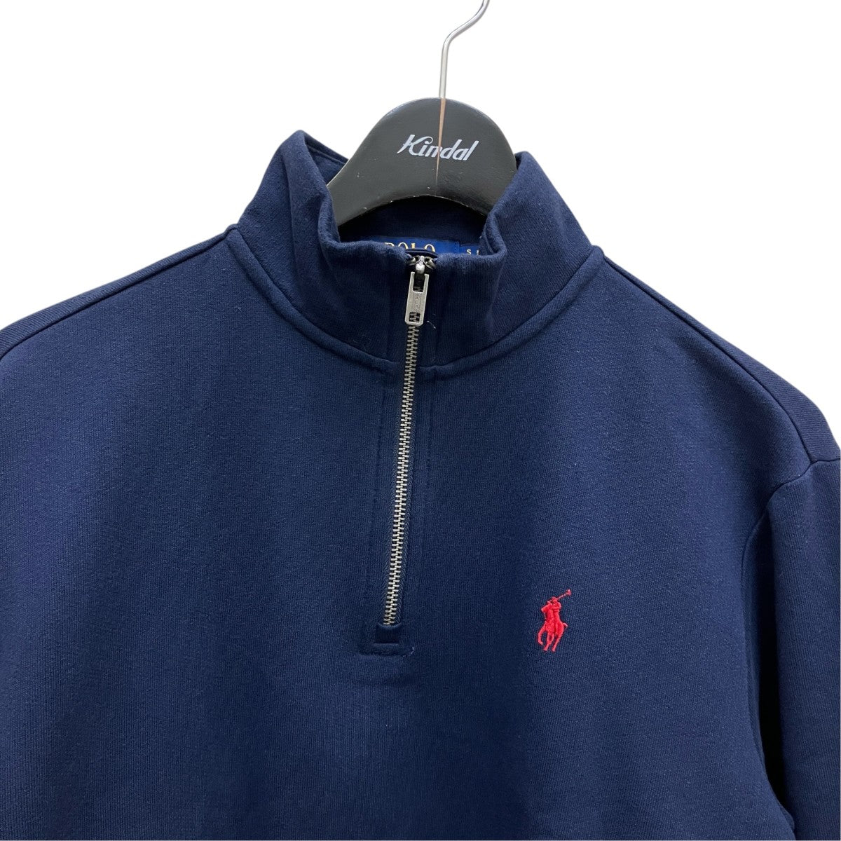 POLO RALPH LAUREN ハーフジップスウェット 古着・中古-2枚目のアイテム画像
