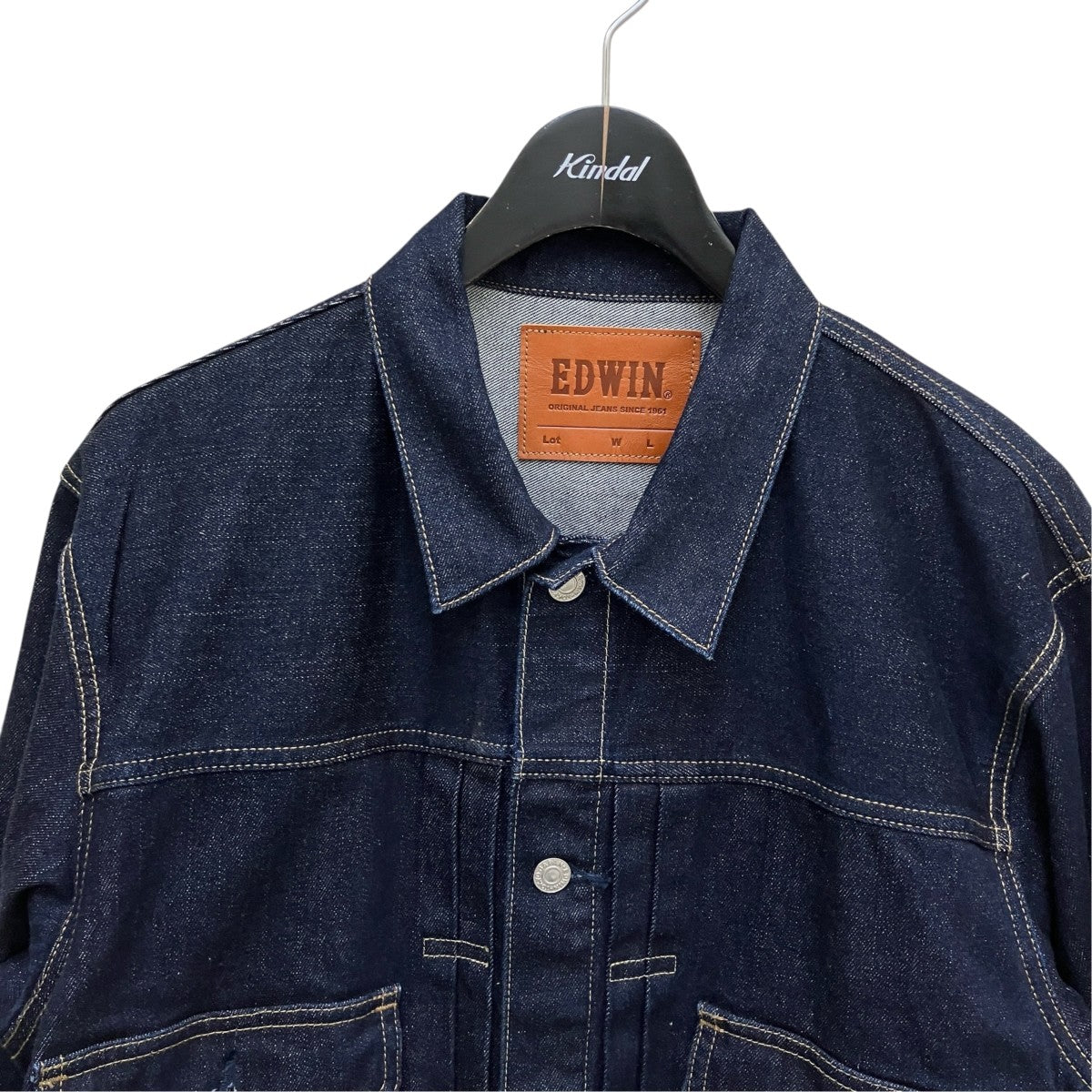 STRICT-G EDWIN ハロ デニムジャケットトラッカージャケット 古着・中古-2枚目のアイテム画像