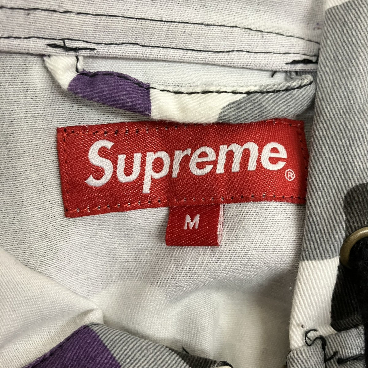 Supreme カモ柄フードジャケット 古着・中古-5枚目のアイテム画像