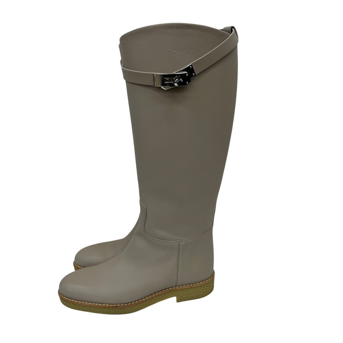 HERMES Forstin Leather Long bootsレザーブーツCM222087ZG2206 古着・中古-3枚目のアイテム画像