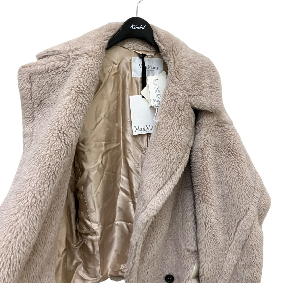 MaxMara テディベアバイカージャケット108602236 古着・中古-4枚目のアイテム画像