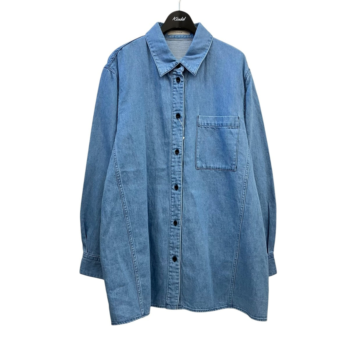 LOHEN 26SSHIGH BLEACH SHIRT JACKETデニムシャツジャケットLH26SS-SH006 古着・中古-1枚目のアイテム画像