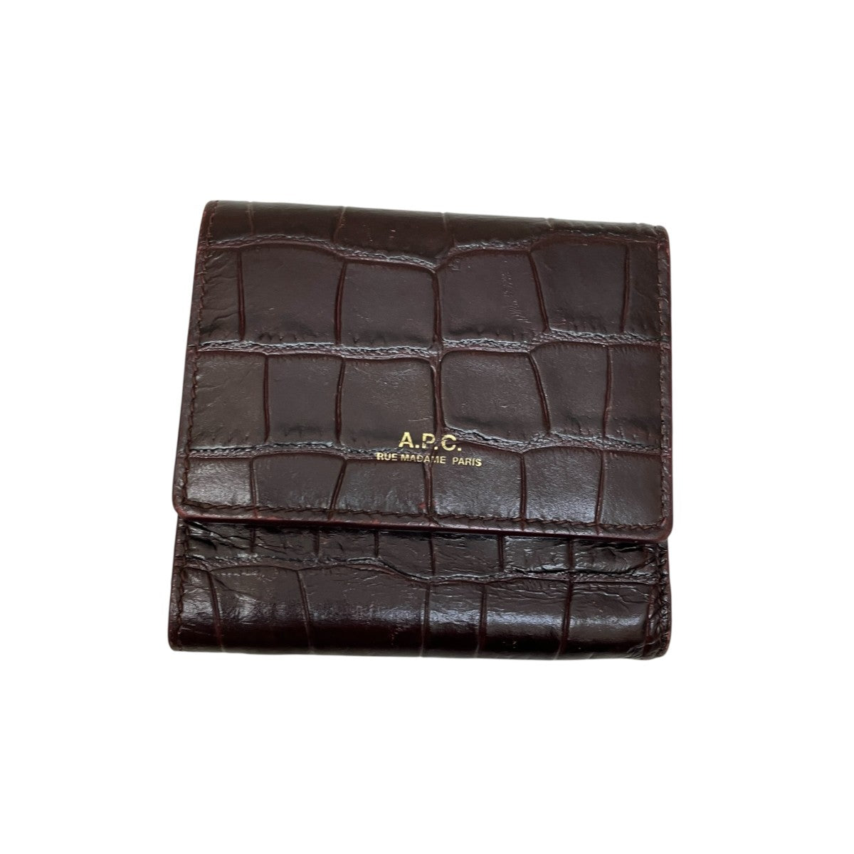 A．P．C． 3つ折り財布 古着・中古-1枚目のアイテム画像