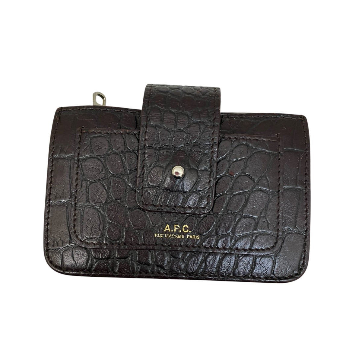 A．P．C． 型押しコインケース 古着・中古-1枚目のアイテム画像