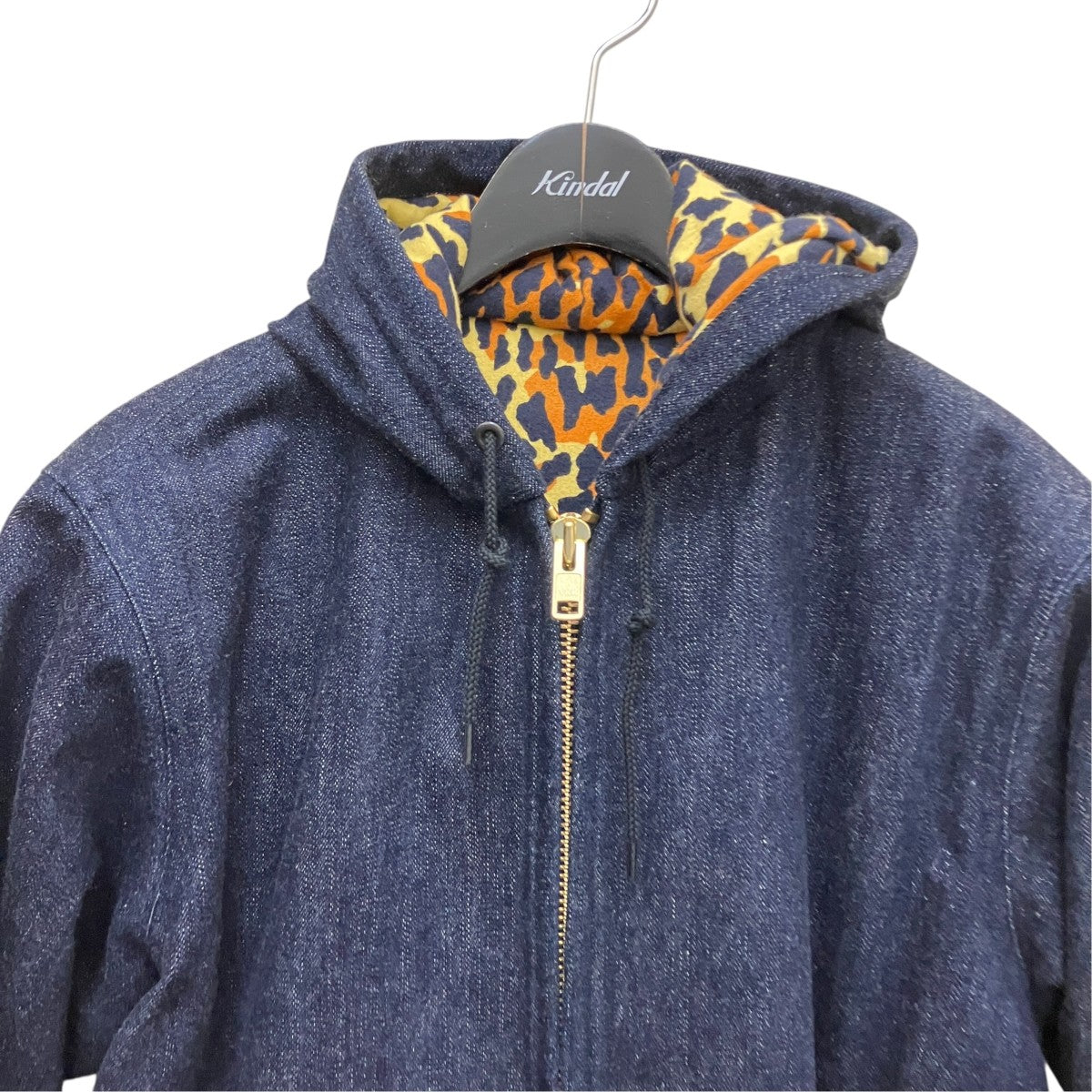 ONE PIECE OF ROCK コットンデニムフーディー 古着・中古-3枚目のアイテム画像