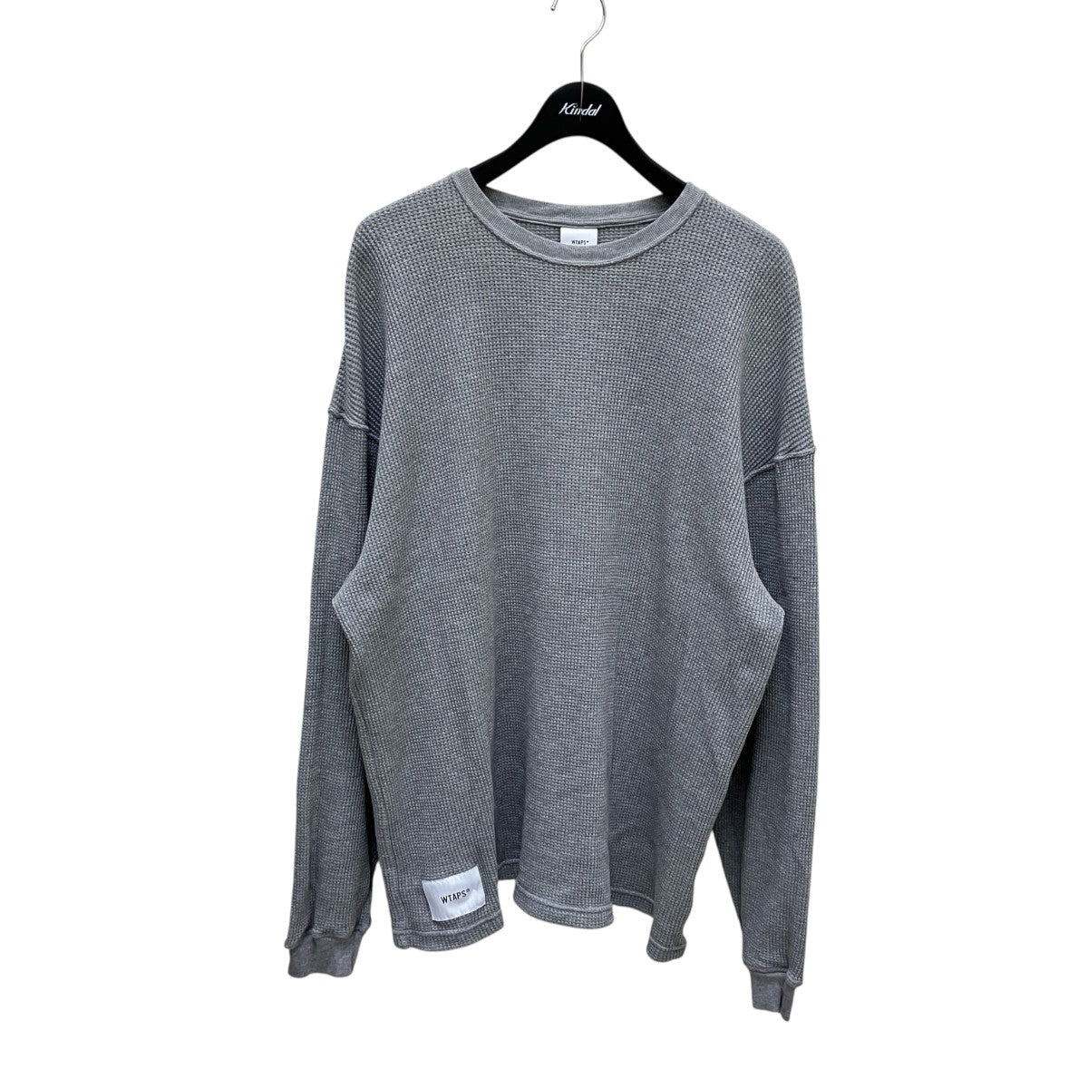 WTAPS 23AWWaffle 01 LS Cotton． Signサーマルカットソー232ATDT-CSM17 古着・中古-1枚目のアイテム画像