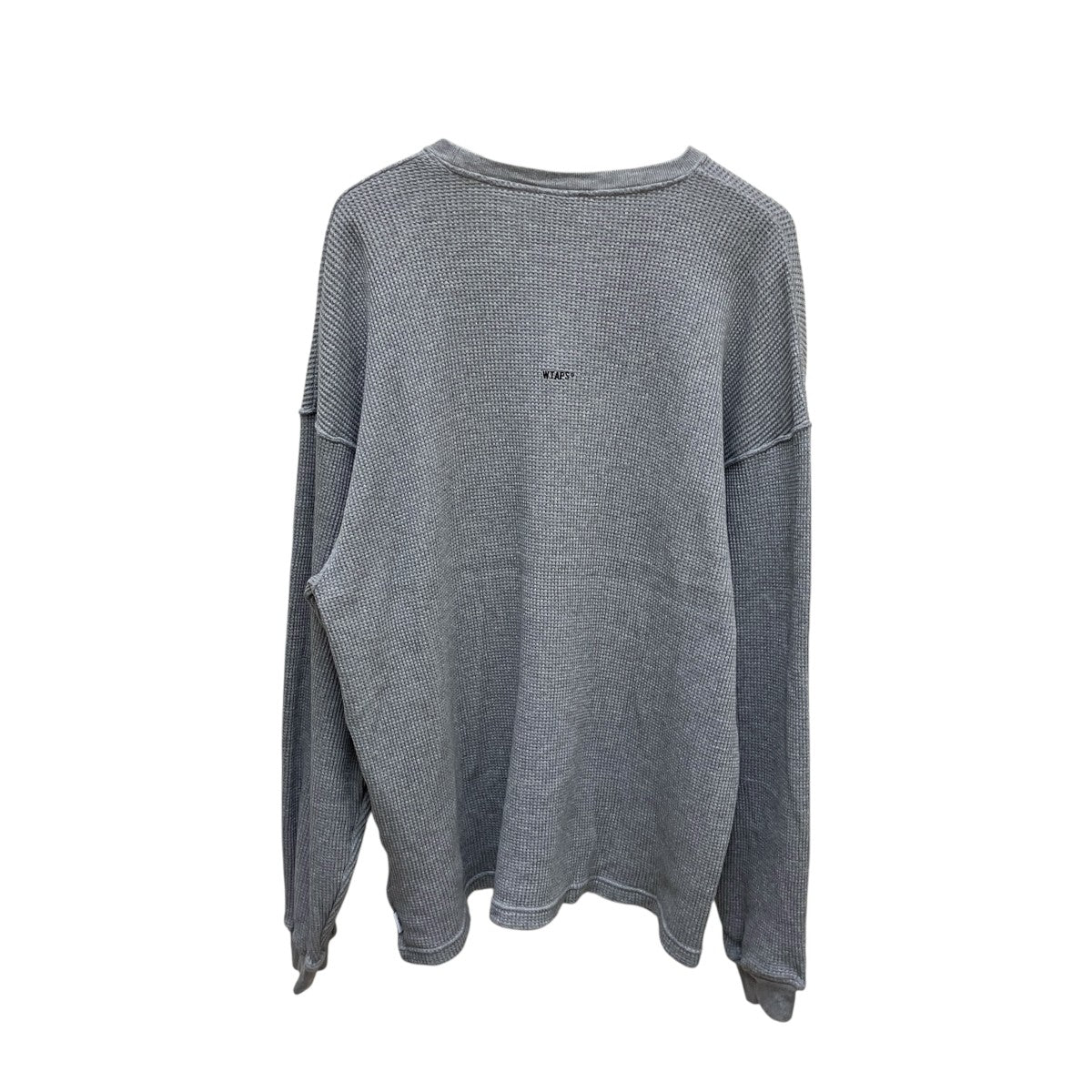 WTAPS 23AWWaffle 01 LS Cotton． Signサーマルカットソー232ATDT-CSM17 古着・中古-3枚目のアイテム画像