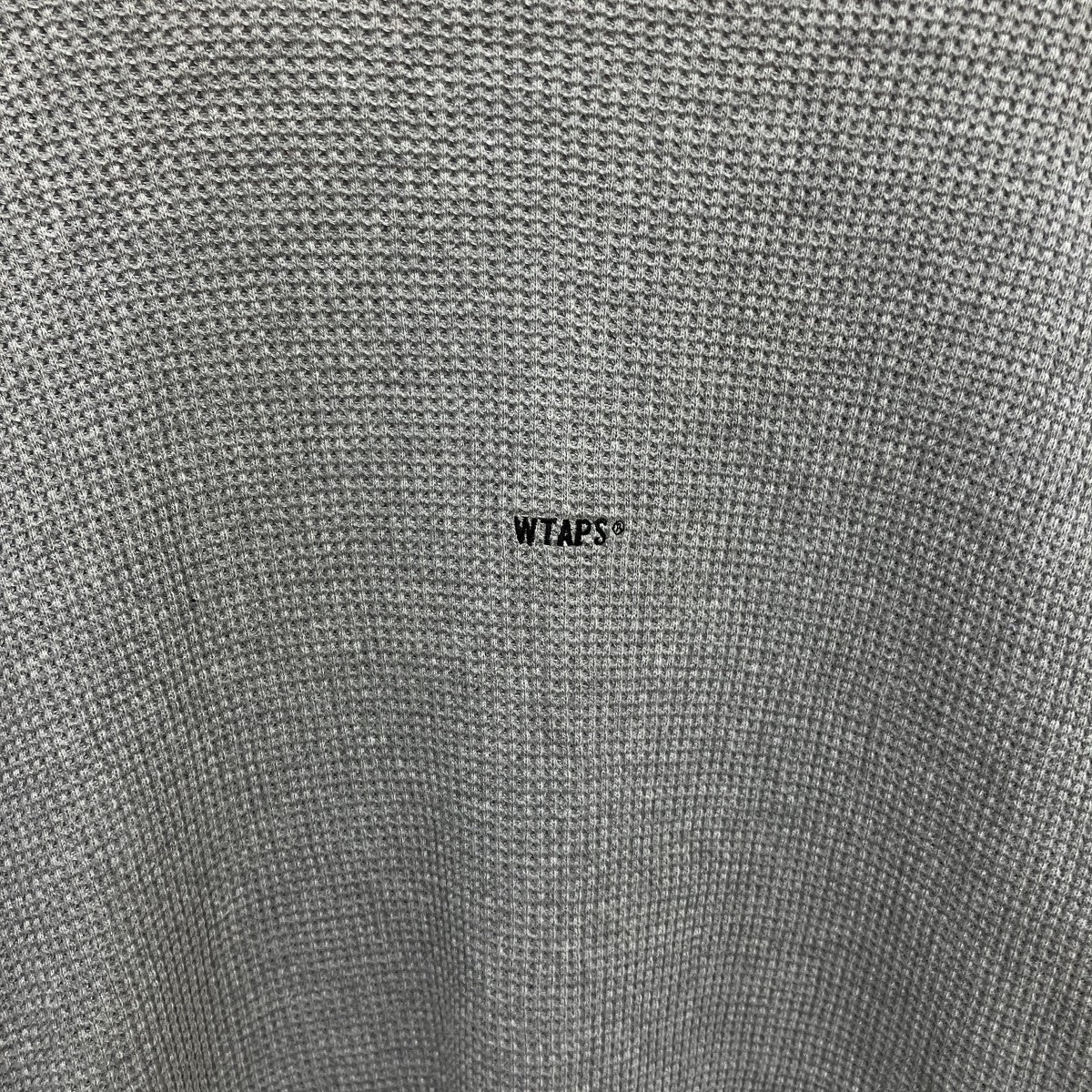 WTAPS 23AWWaffle 01 LS Cotton． Signサーマルカットソー232ATDT-CSM17 古着・中古-5枚目のアイテム画像