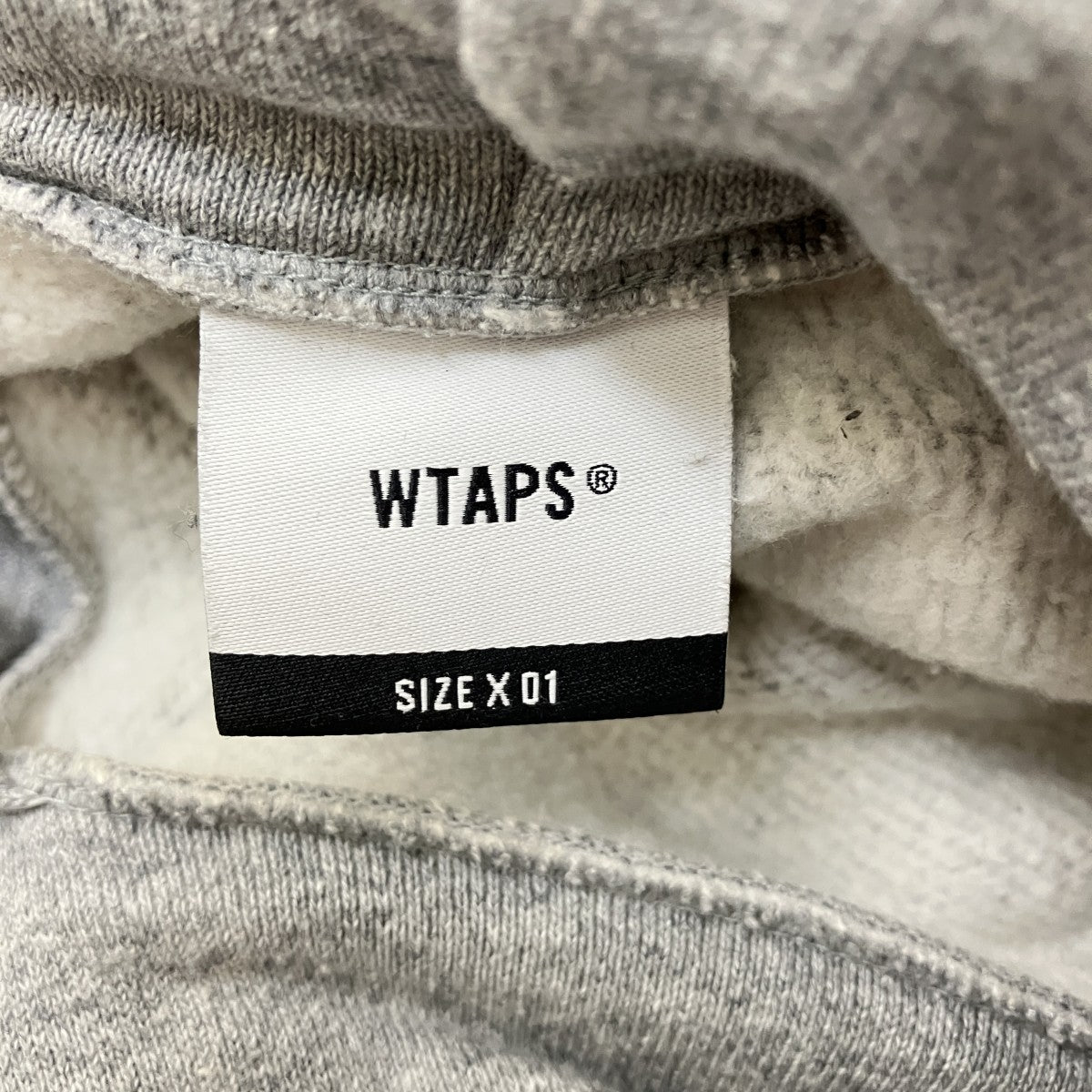 WTAPS 22AWCROSS BONES HOODY COTTONプルオーバーパーカー222ATDT-HPM03S 古着・中古-5枚目のアイテム画像