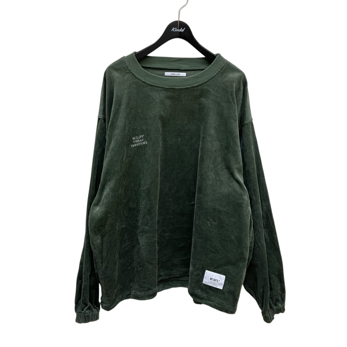 WTAPS 22AWSmock LS Cotton． Corduroy． Wutコーデュロイスモック222BRDT-SHM04 古着・中古-1枚目のアイテム画像