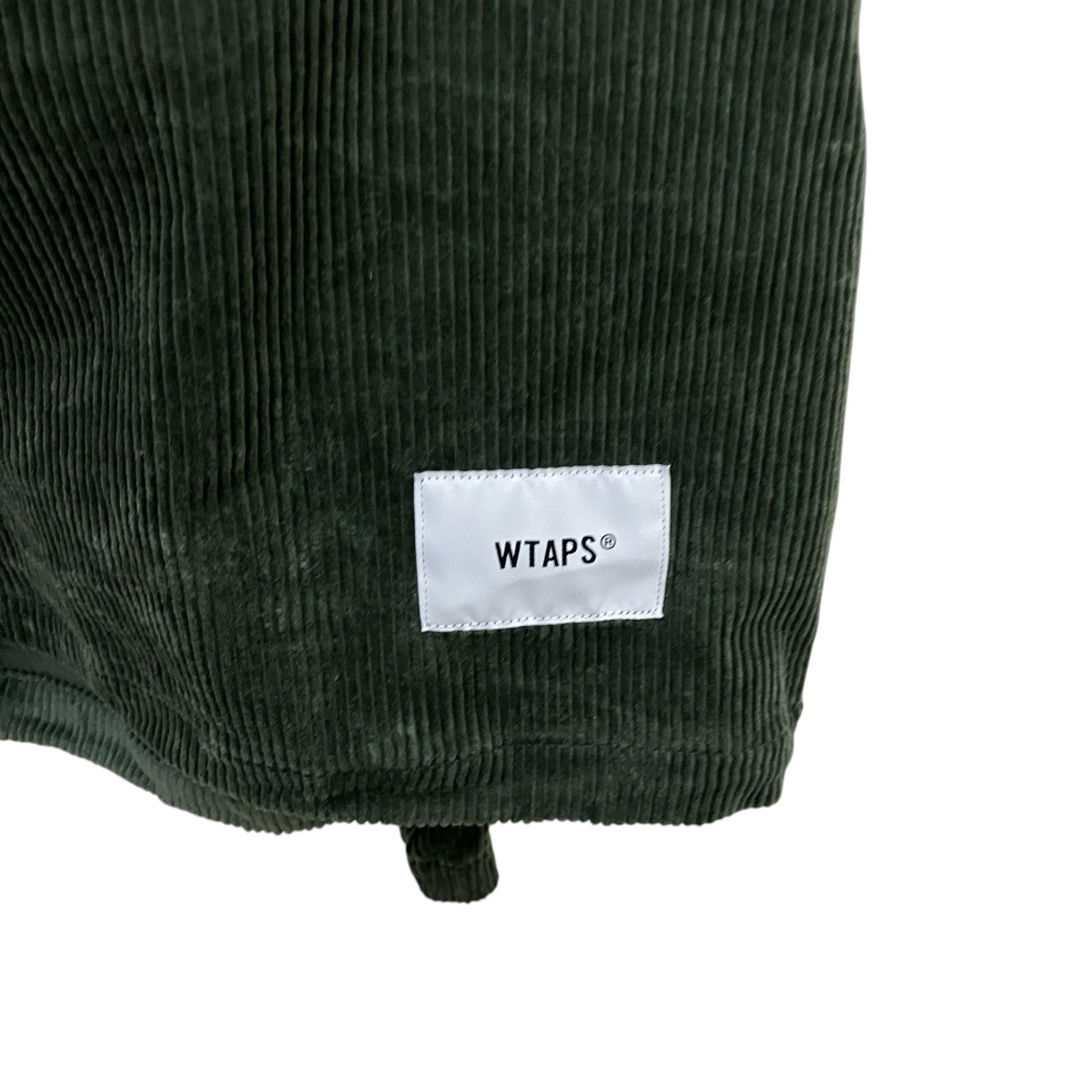 WTAPS 22AWSmock LS Cotton． Corduroy． Wutコーデュロイスモック222BRDT-SHM04 古着・中古-4枚目のアイテム画像