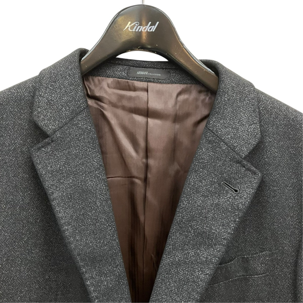 ARMANI COLLEZIONI 2Bテーラードジャケット 古着・中古-2枚目のアイテム画像