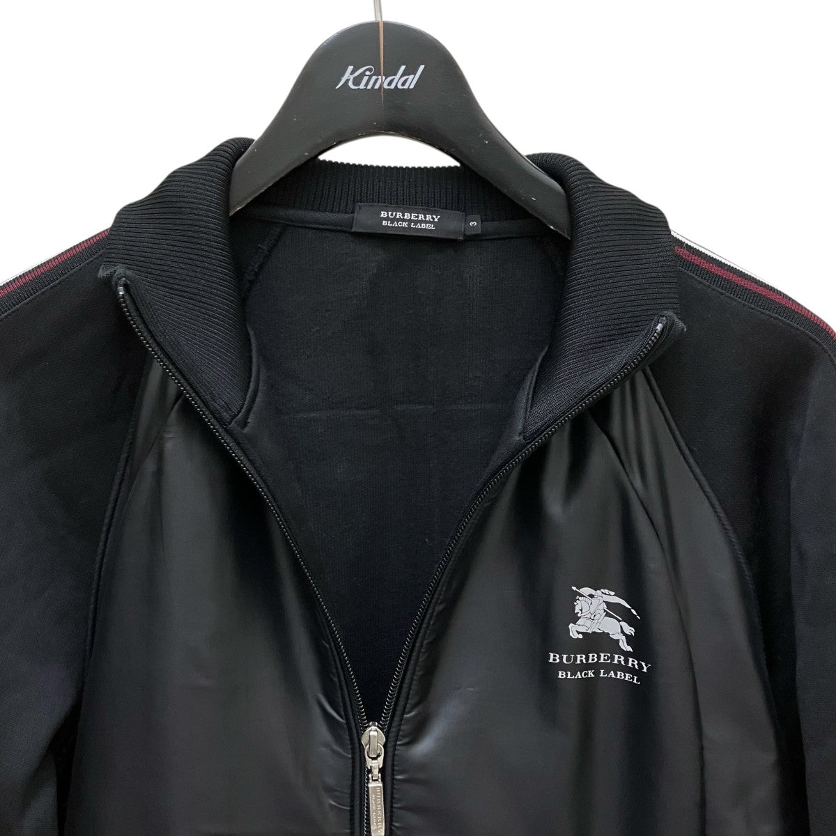 BURBERRY BLACK LABEL トラックジャケットBMV66-710-09 古着・中古-4枚目のアイテム画像
