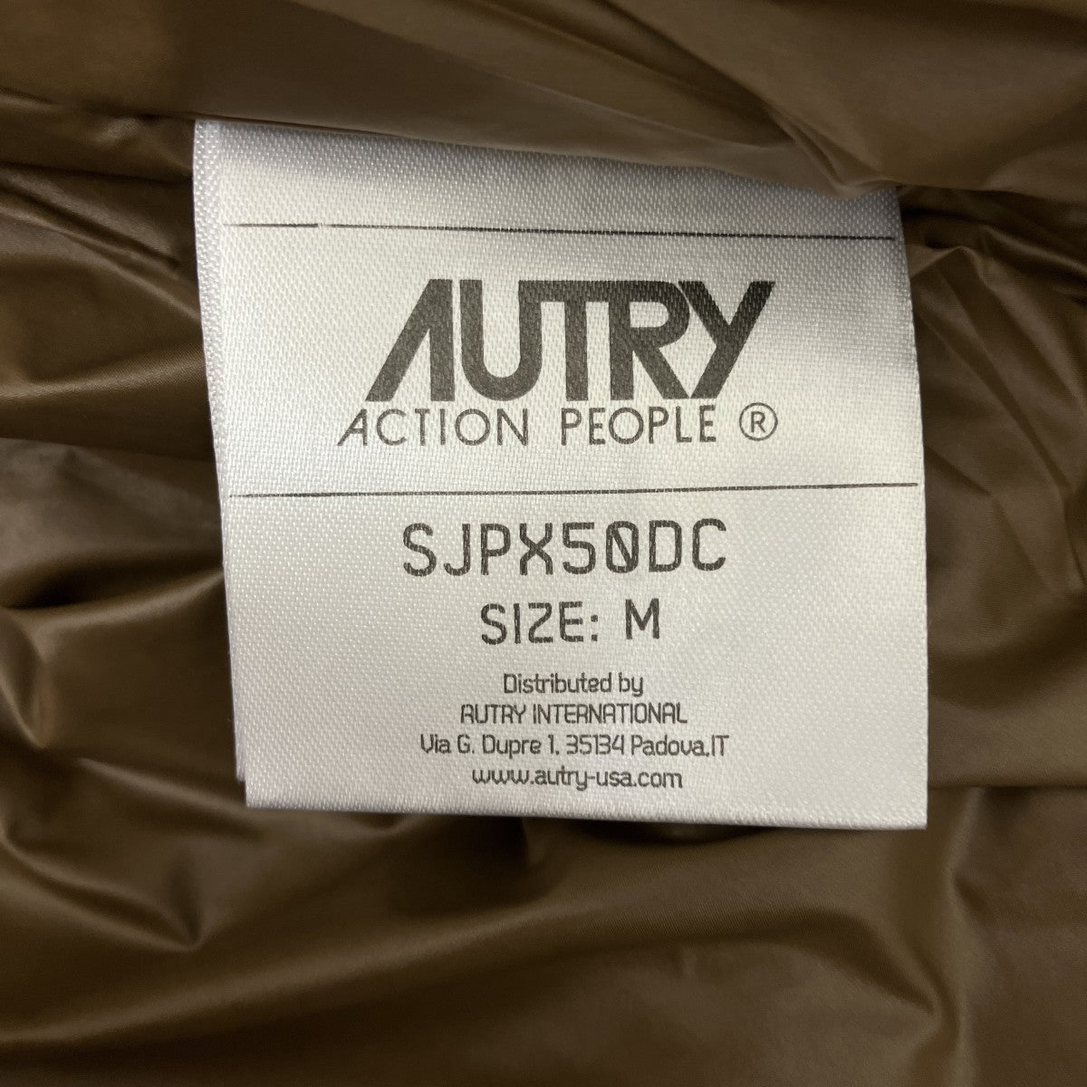 AUTRY ユニセックス中綿ジャケットSJPX50DC 古着・中古-7枚目のアイテム画像