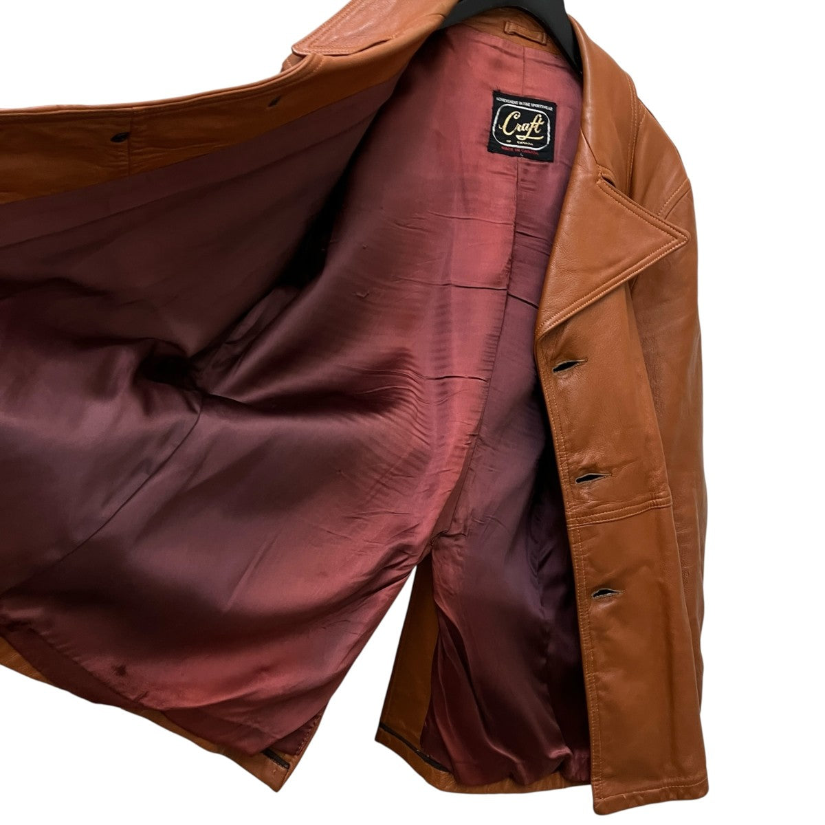 LEATHER CLOTHES レザージャケット 古着・中古-4枚目のアイテム画像