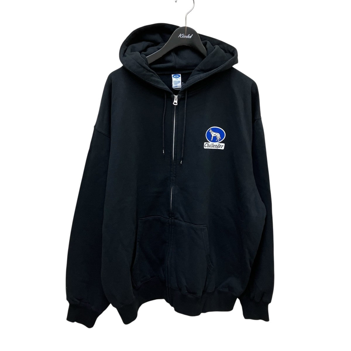 CHALLENGER WOLF JIP HOODIEジップパーカー 古着・中古-1枚目のアイテム画像