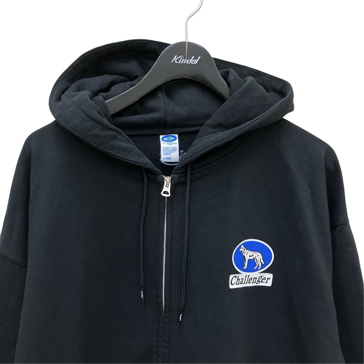 CHALLENGER WOLF JIP HOODIEジップパーカー 古着・中古-2枚目のアイテム画像