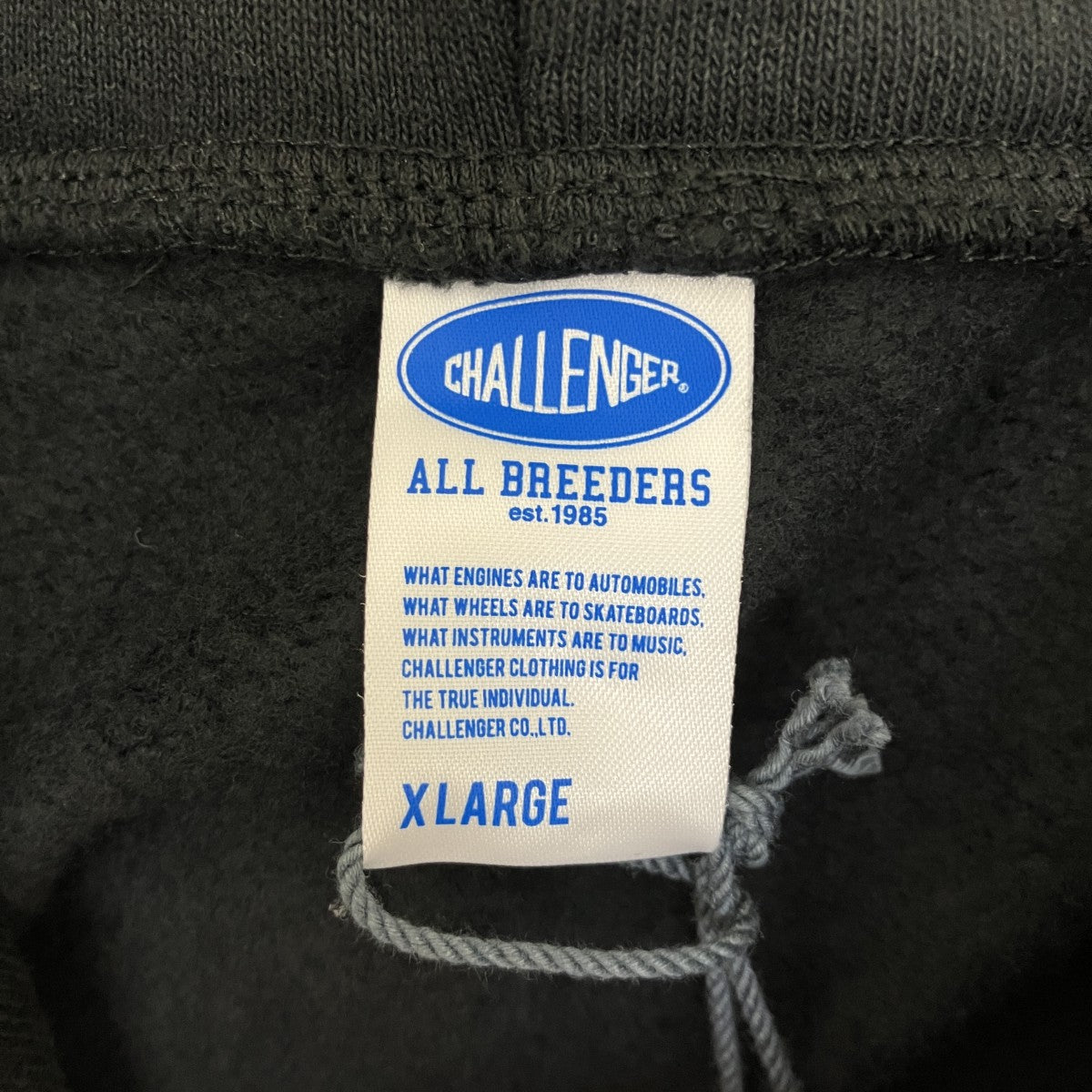 CHALLENGER WOLF JIP HOODIEジップパーカー 古着・中古-5枚目のアイテム画像