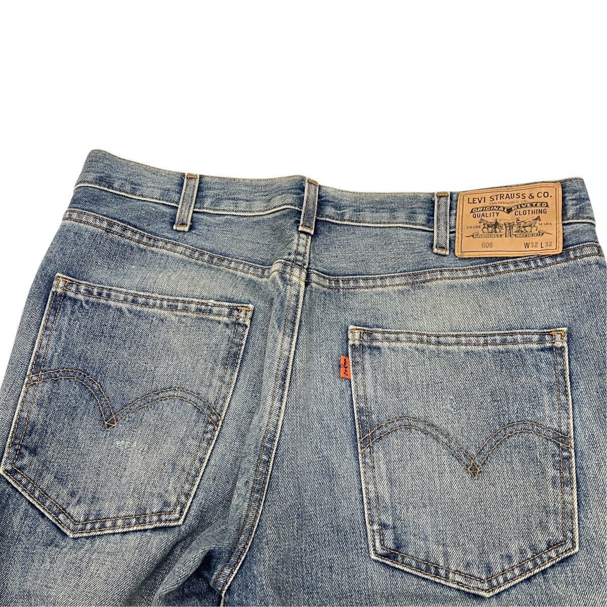 LEVI’S VINTAGE CLOTHING 606 ダメージ加工デニムパンツ30605-0057 古着・中古-4枚目のアイテム画像