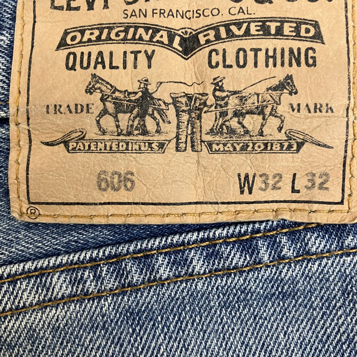 LEVI’S VINTAGE CLOTHING 606 ダメージ加工デニムパンツ30605-0057 古着・中古-6枚目のアイテム画像