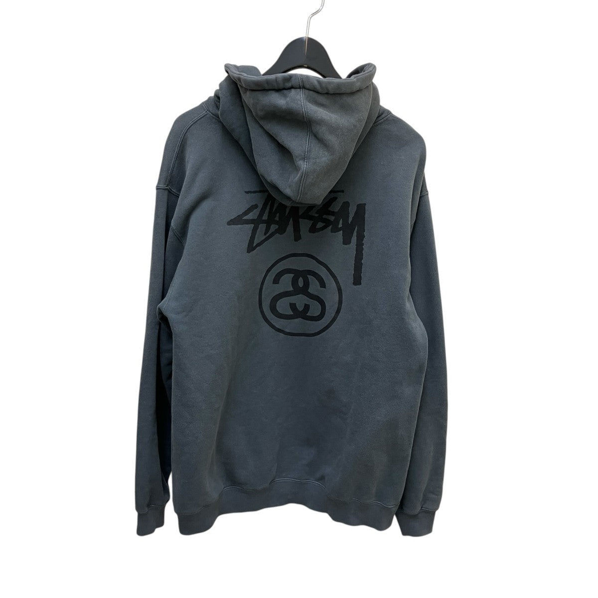 stussy US・00S Vintageスウェットパーカー 古着・中古-3枚目のアイテム画像