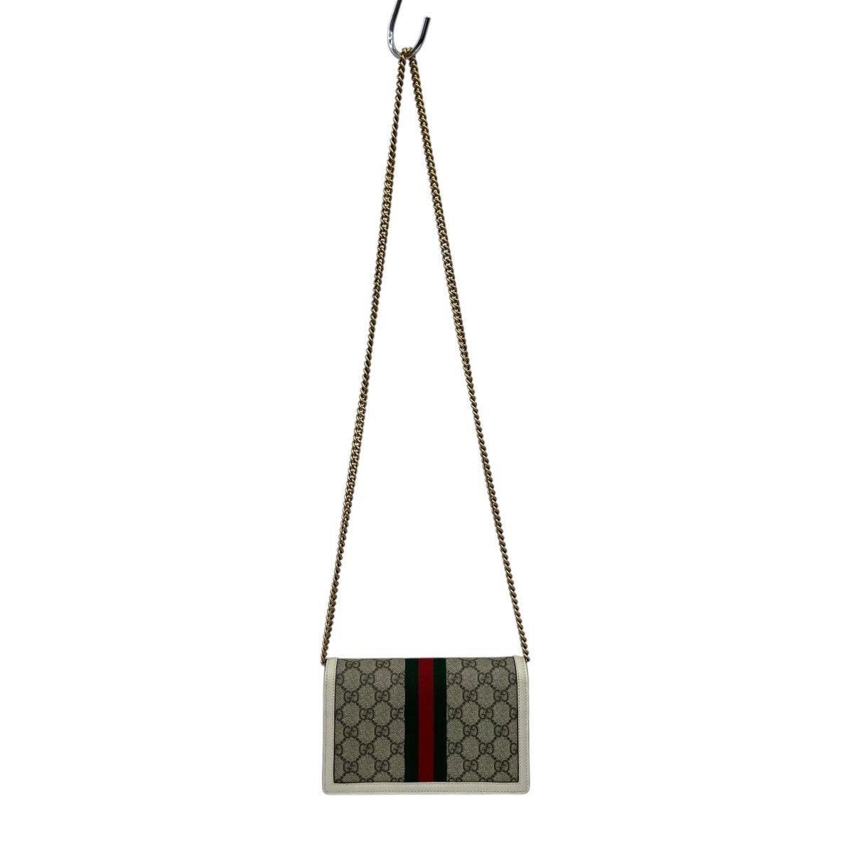 GUCCI クイーンマーガレットGGスプリームチェーンウォレット476079 古着・中古-4枚目のアイテム画像
