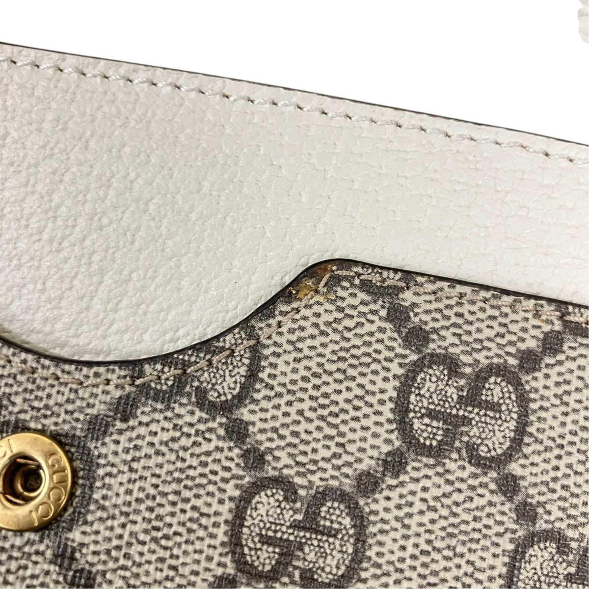 GUCCI クイーンマーガレットGGスプリームチェーンウォレット476079 古着・中古-7枚目のアイテム画像
