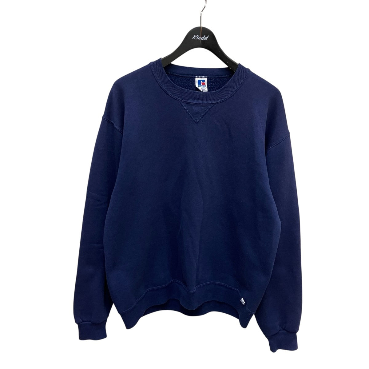 RUSSELL ATHLETIC 90’s Vintage前Vガゼットクルーネックスウェット 古着・中古-1枚目のアイテム画像