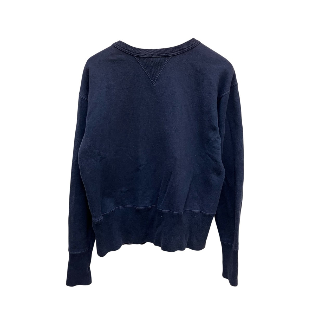 Champion ナス紺 小文字ランタグ復刻 90-00’s Vintage両Vガゼットクルーネックスウェット 古着・中古-3枚目のアイテム画像