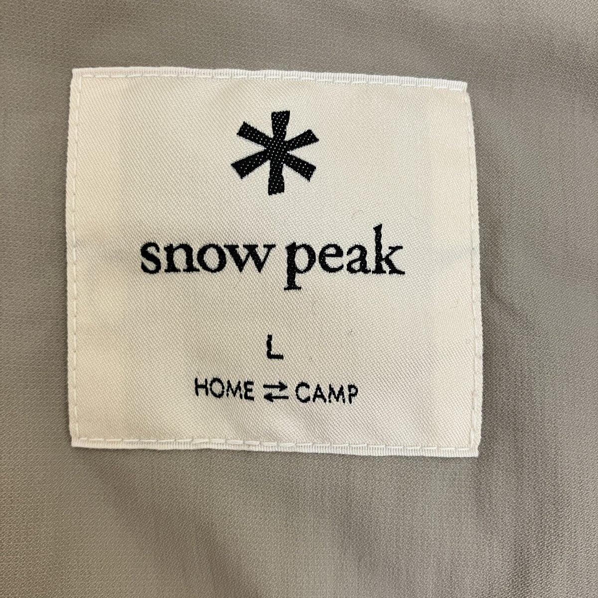 snow peak Flexible Insulated Vest中綿ベストVT-26SU001 古着・中古-5枚目のアイテム画像