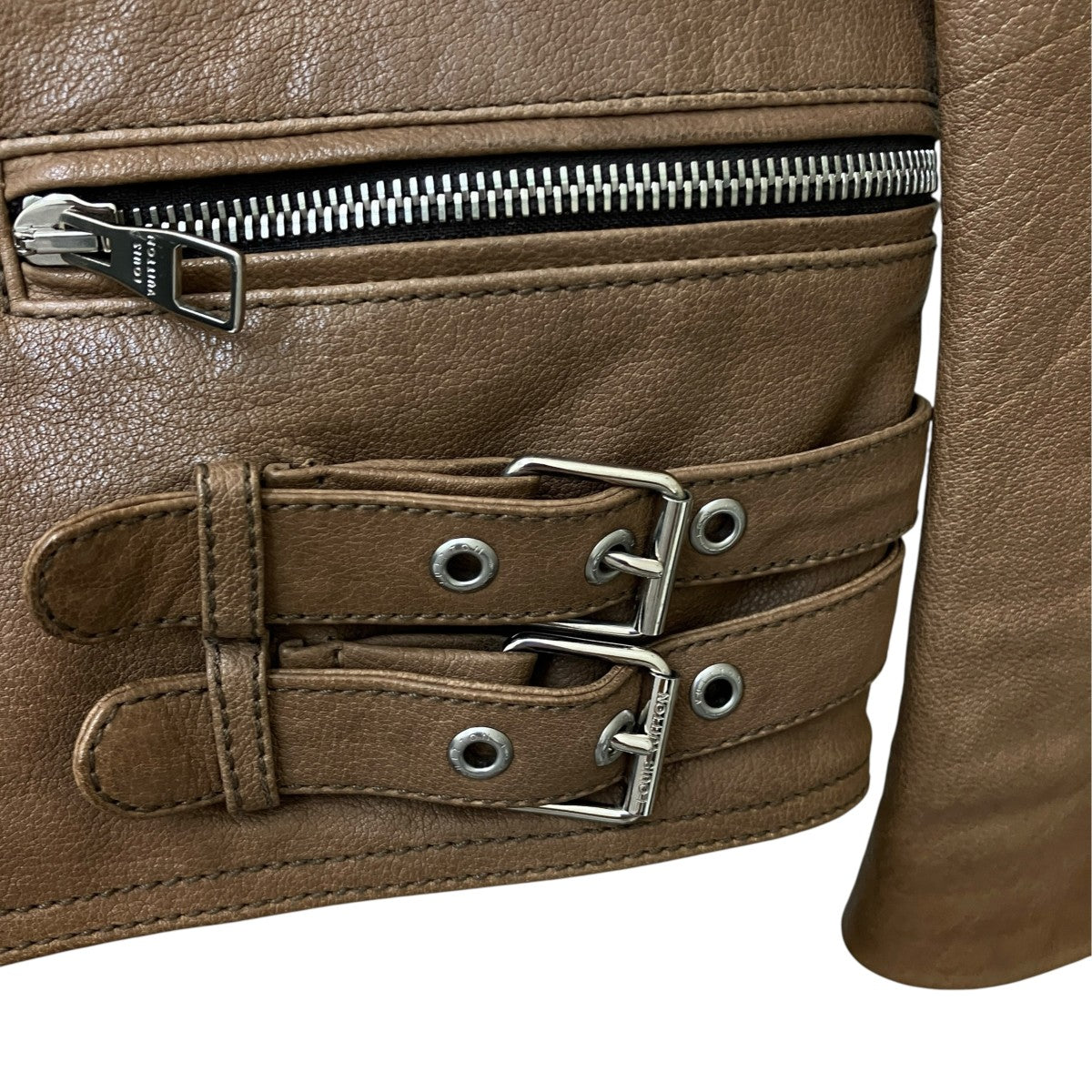 LOUIS VUITTON ダブルライダースジャケットRM081 MMLJ52KFX 古着・中古-4枚目のアイテム画像