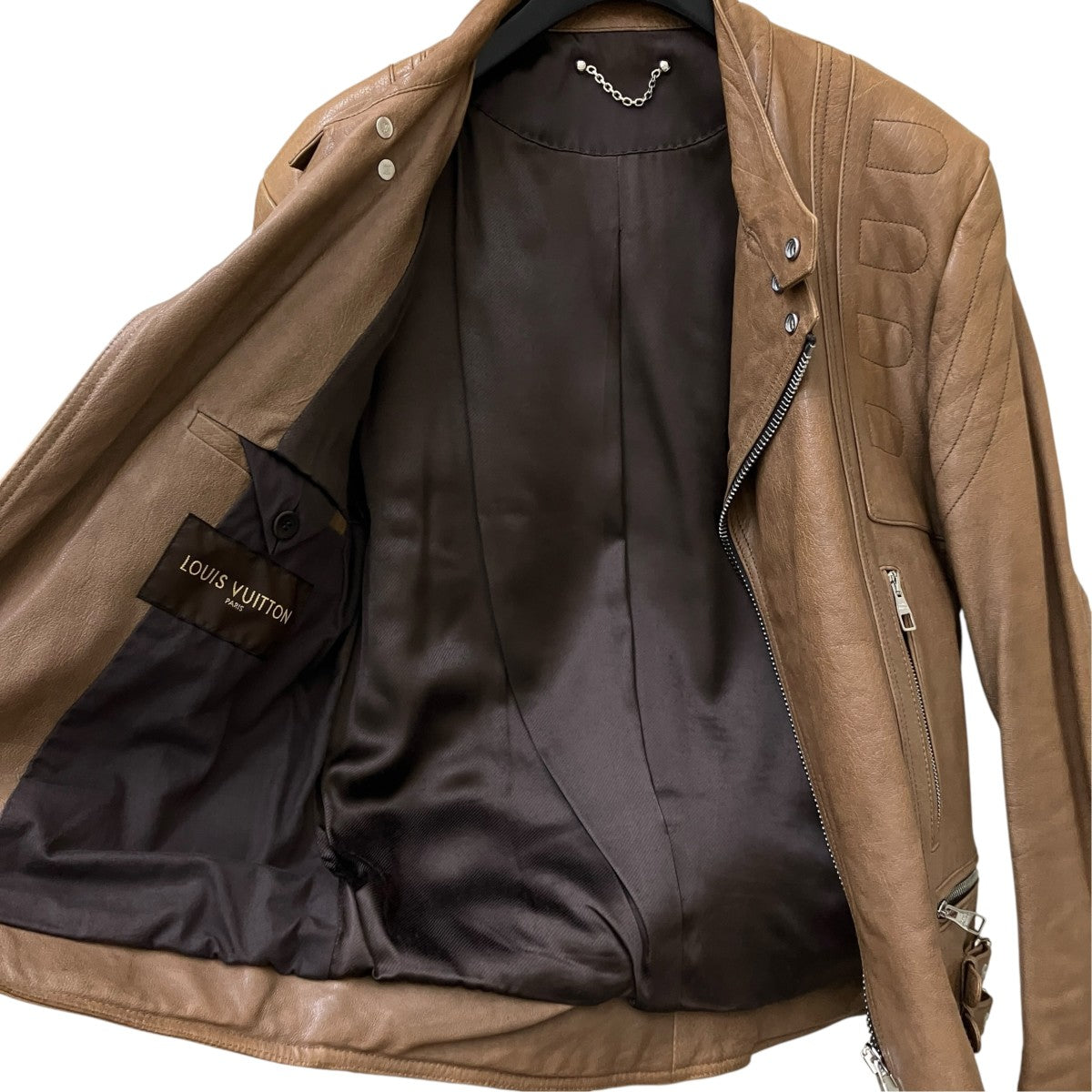 LOUIS VUITTON ダブルライダースジャケットRM081 MMLJ52KFX 古着・中古-5枚目のアイテム画像