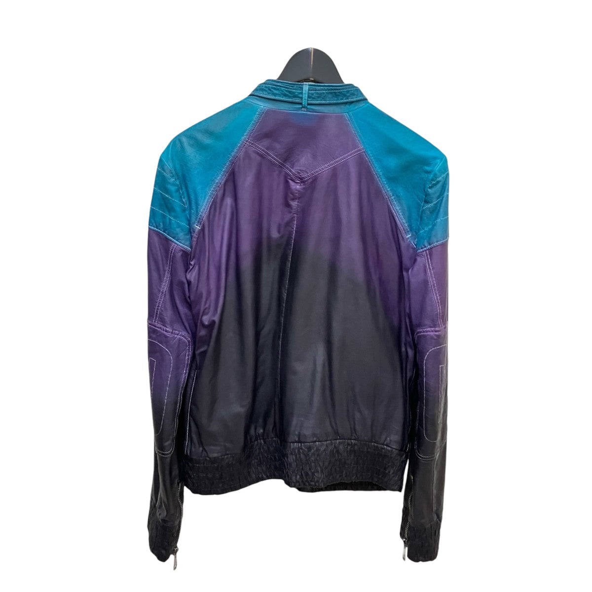 GUCCI グラデーションライダースジャケット216838 XN281 古着・中古-3枚目のアイテム画像