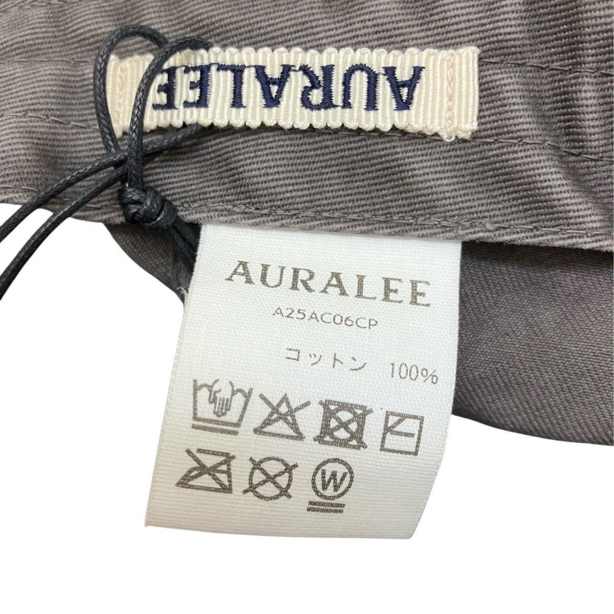 KIJIMA TAKAYUKI×AURALEE キャップA25AC06CP 古着・中古-5枚目のアイテム画像
