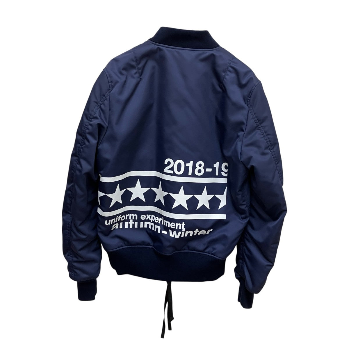 uniform experiment WOOL REVERSIBLE MA-1ボンバージャケットUE-189005 古着・中古-4枚目のアイテム画像