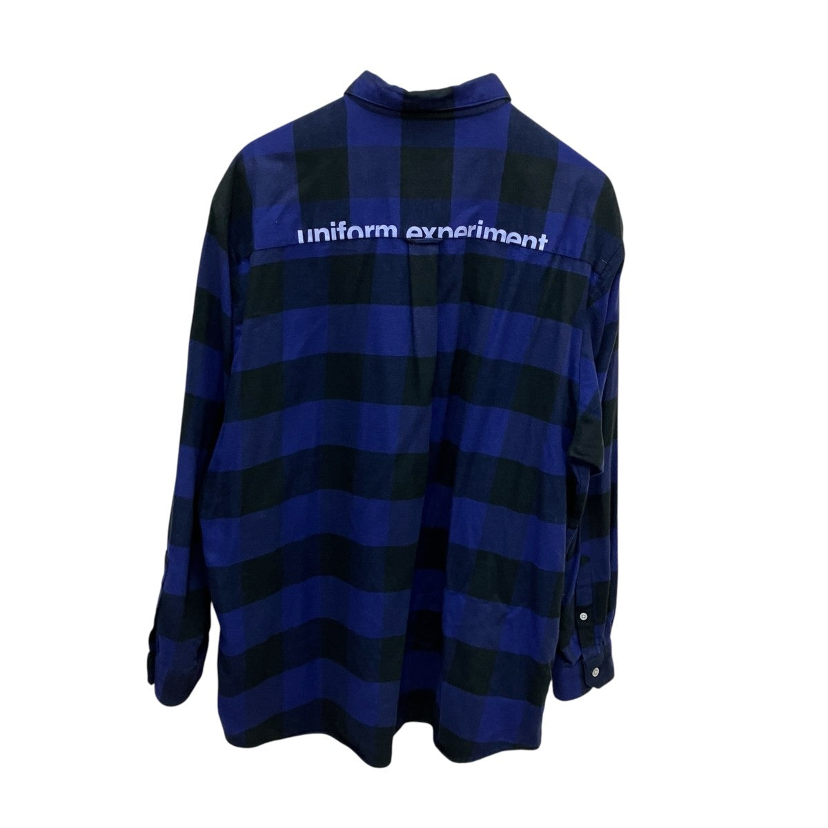 uniform experiment ブロックチェックネルシャツUE-222023 古着・中古-3枚目のアイテム画像