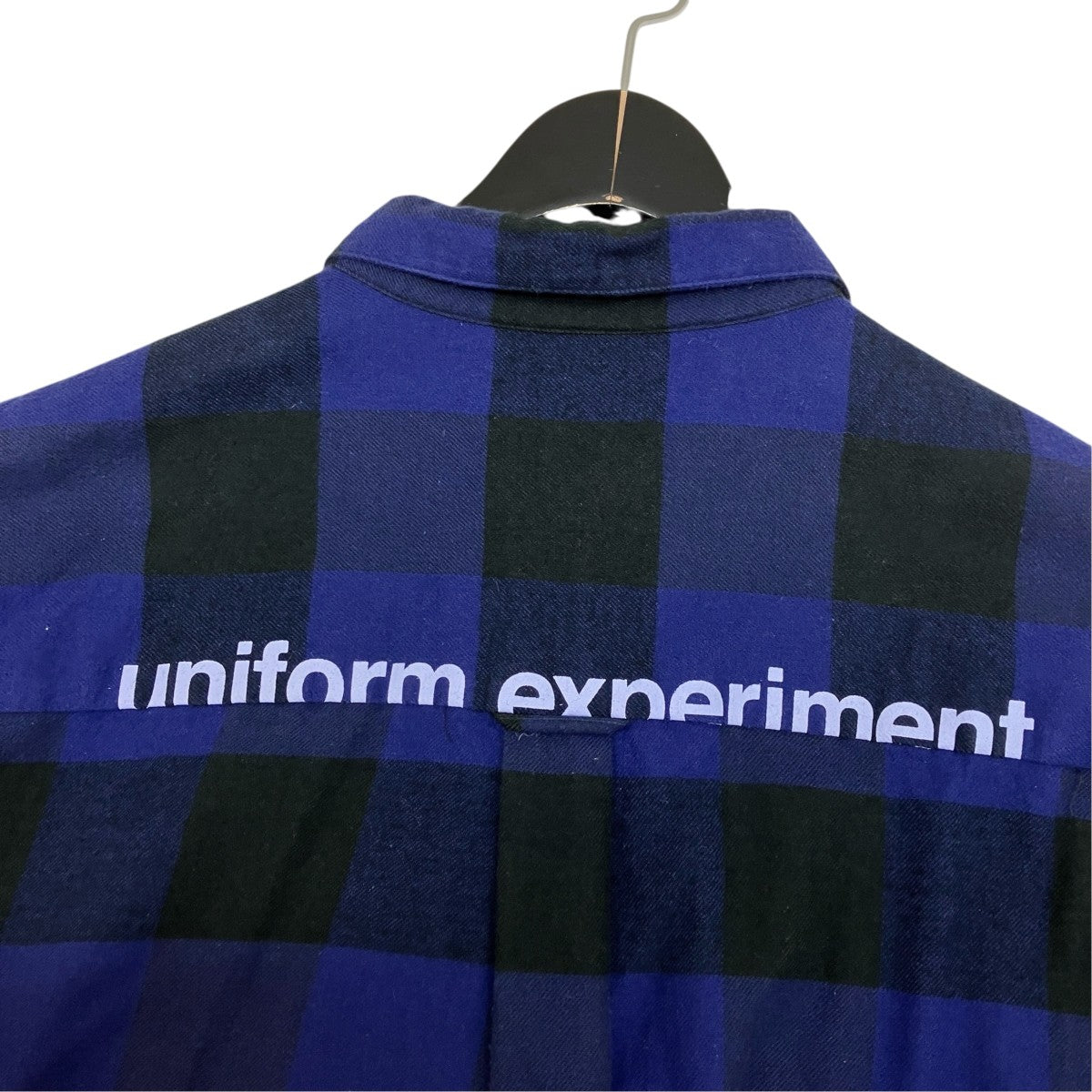 uniform experiment ブロックチェックネルシャツUE-222023 古着・中古-4枚目のアイテム画像