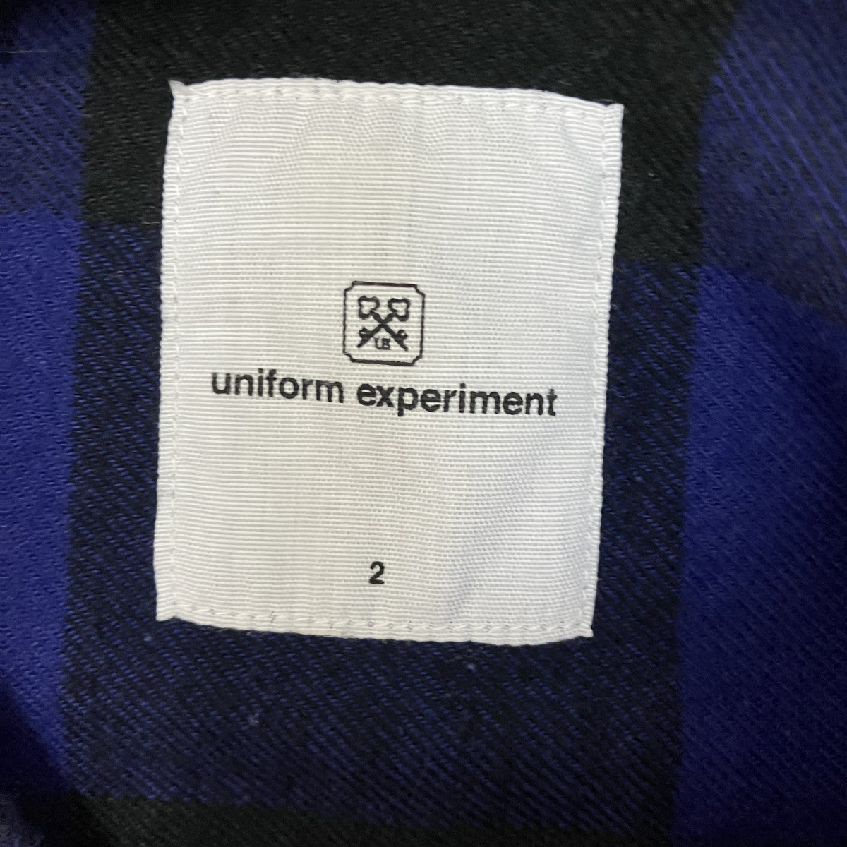 uniform experiment ブロックチェックネルシャツUE-222023 古着・中古-7枚目のアイテム画像
