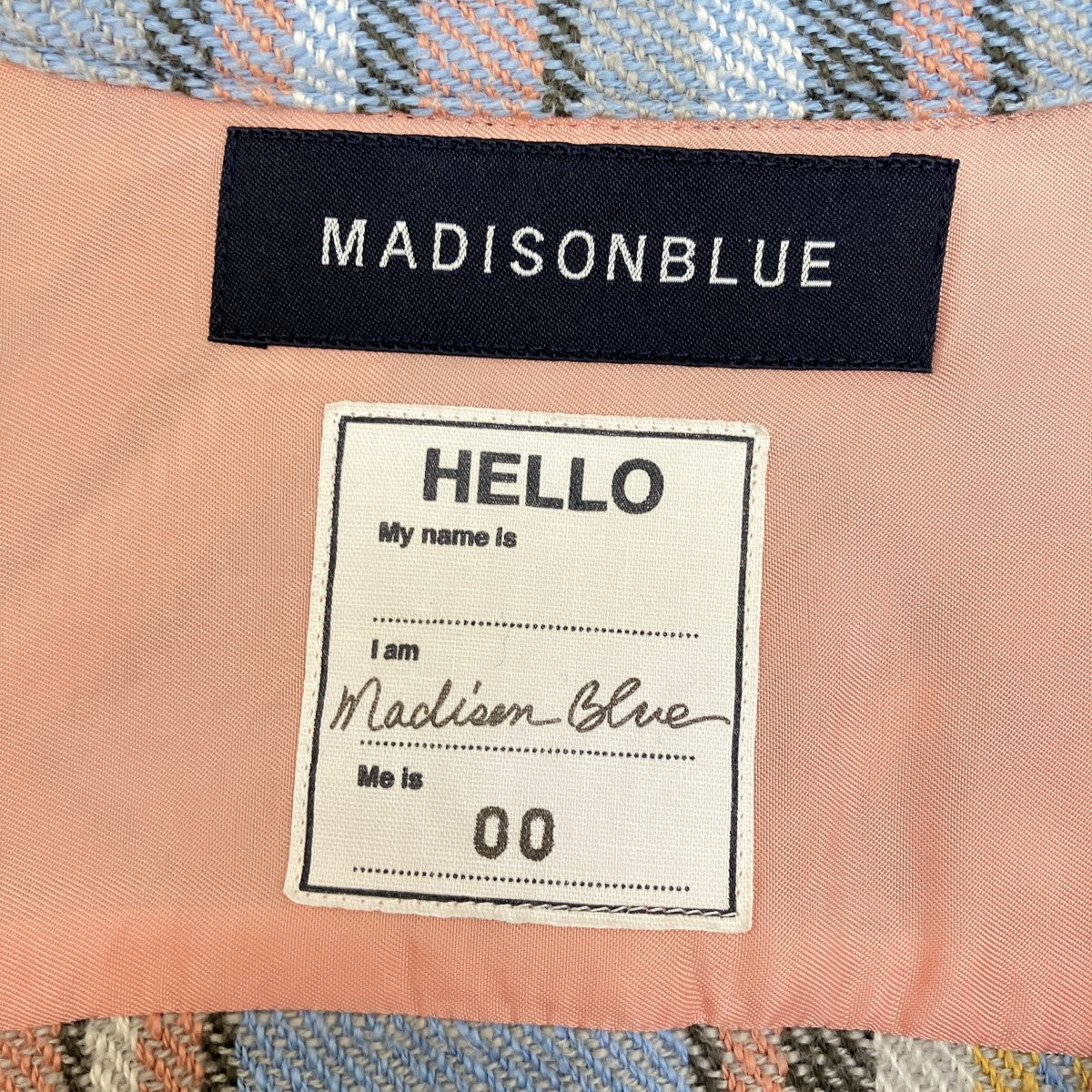 MADISON BLUE チェック長袖シャツMB164-5010 古着・中古-5枚目のアイテム画像