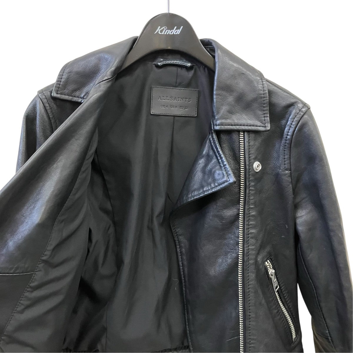ALL SAINTS ライダースジャケット 古着・中古-3枚目のアイテム画像