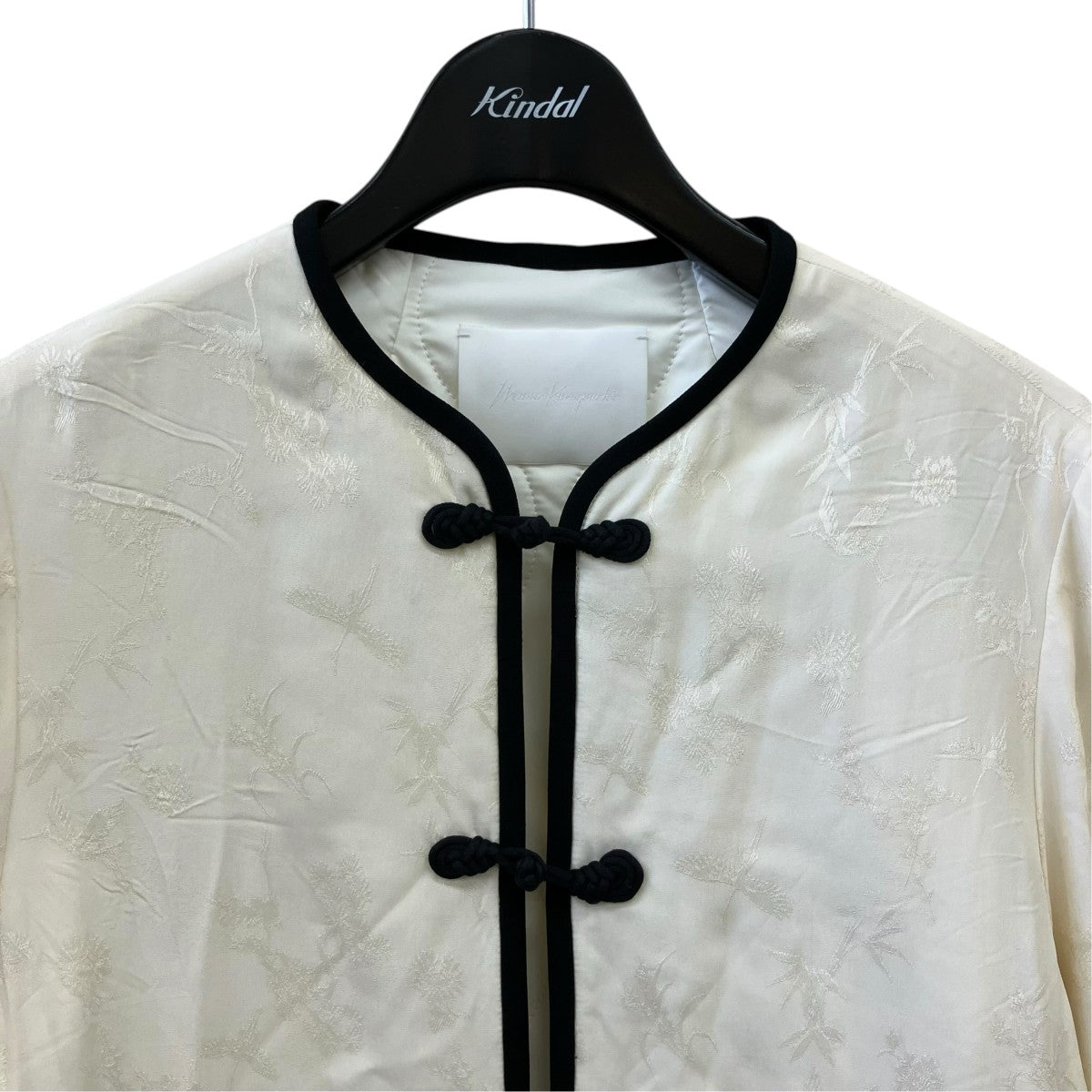 mame kurogouchi Crane Pattern Jacquared Jacket中綿ジャケットMM23PS-JK07 古着・中古-2枚目のアイテム画像