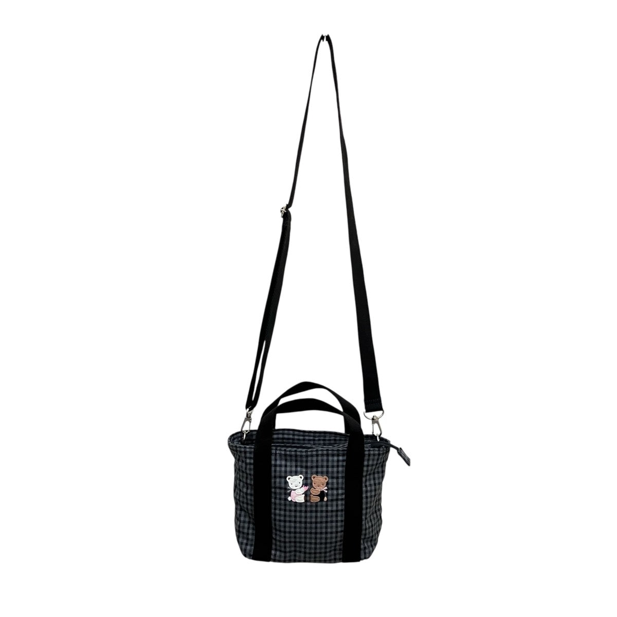 LeSportsac×familiar チェック2WAYショルダーバッグ 古着・中古-2枚目のアイテム画像