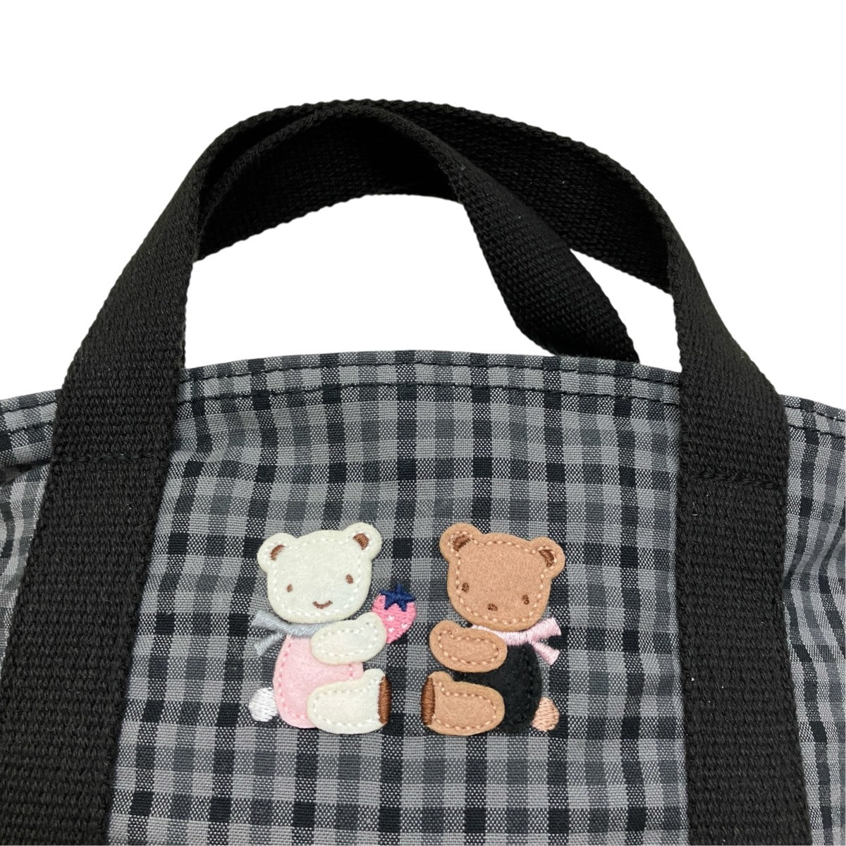LeSportsac×familiar チェック2WAYショルダーバッグ 古着・中古-6枚目のアイテム画像