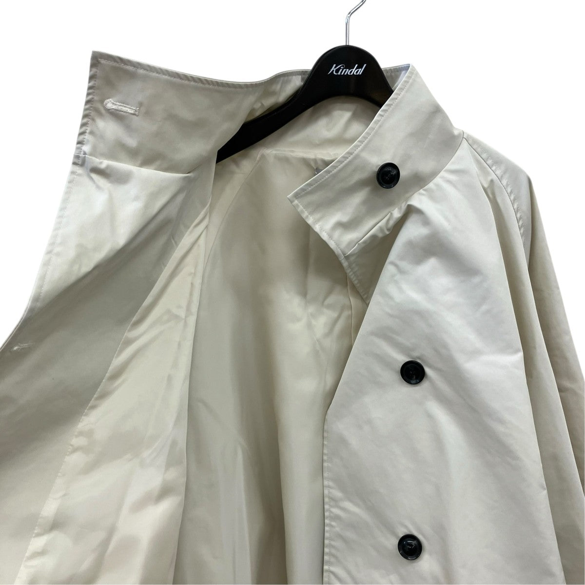 hellam スタンドカラーケープレンチコート243-312F3891 古着・中古-3枚目のアイテム画像