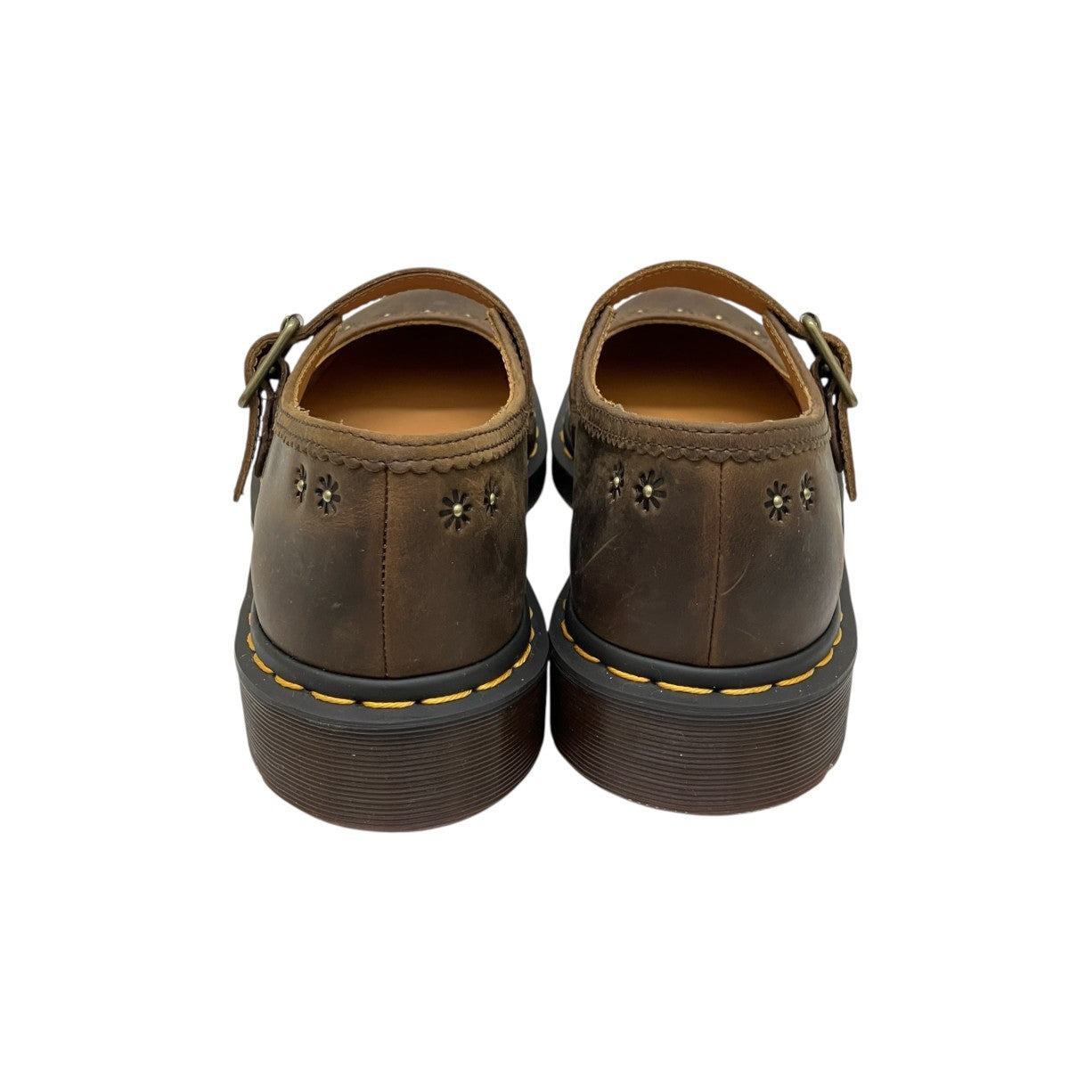 Dr．Martens CRAZY HORSE MARY JANE FLOWERメリージェーン 古着・中古-3枚目のアイテム画像
