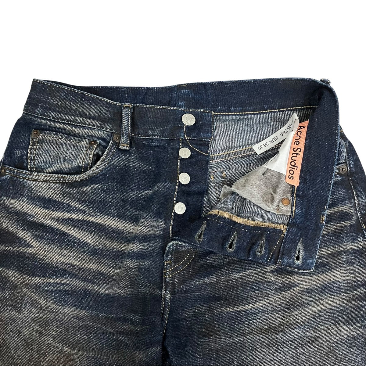 ACNE STUDIOS デニムパンツ2021M Darkside B00383 古着・中古-3枚目のアイテム画像
