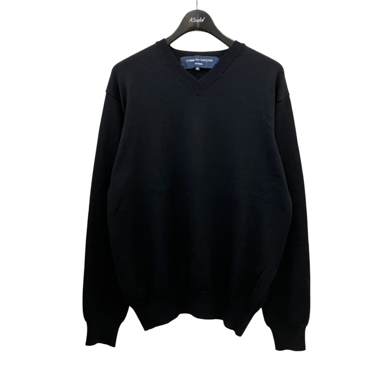 COMME des GARCONS HOMME VネックニットHM-N002 古着・中古-1枚目のアイテム画像